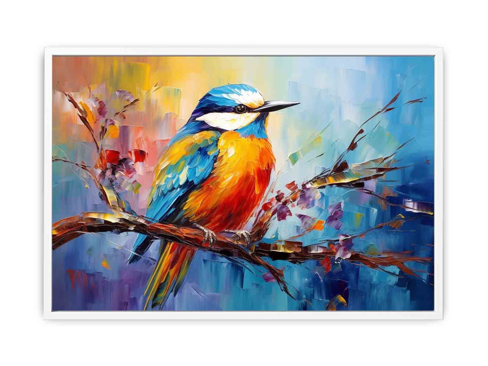 Modern Bird Art Canvas Art Print-5