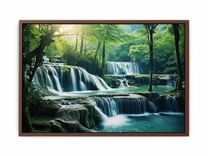 Waterfall  Luxury  Painting & Print-6